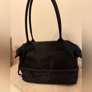 Lululemon Black Tote Bag